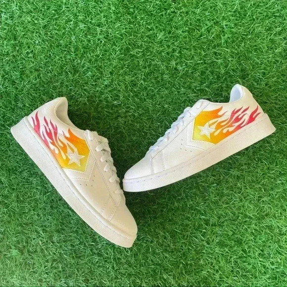 Converse All Star Pro Leather Ox Flames - Picture 4 of 7